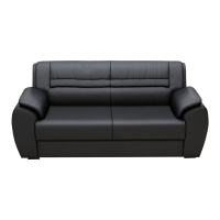 臻远 ZY5110332 办公沙发茶几组合简约现代接待室商务沙发 牛皮双人位