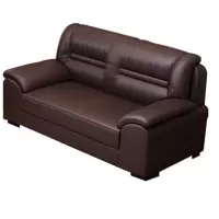 臻远 ZY5110337 办公沙发商务沙发会客办公沙发 西皮双人位