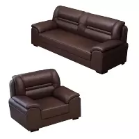 臻远 ZY5110339 办公沙发 商务办公室沙发 会客办公沙发 西皮3+1+1