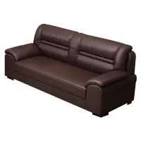 臻远 ZY5110342 办公沙发商务办公室沙发沙发 牛皮三人位