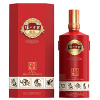 泸州老窖文化生肖酒精品浓香型52度送礼高度口粮白酒500ml单瓶装
