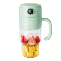 臻米榨汁机600ml便携提手密封不漏电量数显ZMGZ-J25