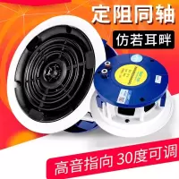 先科(SAST)吸顶式2.0家庭影院音响套装电视机家用客厅吊顶音箱3d环绕立体声嵌入式重低音功放套装蓝牙KTV