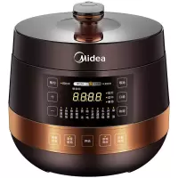 美的(Midea)球胆圆釜电压力锅双胆全自动智能预约4-6人家用YL50Easy203