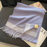 SIYUTANG双色羊毛围巾YMS 克莱因紫