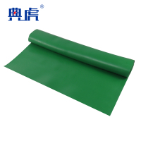 典虎 绝缘橡胶板 绿色平面 10kv 5米*1米*5mm 卷