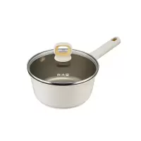 炊大皇奶锅16cm轻量化锅身耐磨好用更持久双向倒流口NG16TB