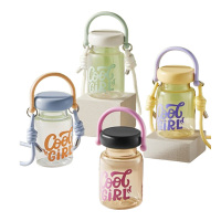 炊大皇塑料杯500ml便携高颜值易清洗YY50A1(颜色随机)