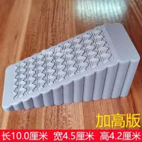 加厚门塞门挡门阻防撞顶阻门器门楔子 加厚版4.2[灰色]*2个