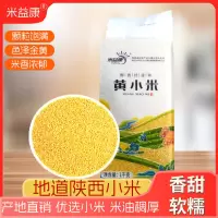 黄小米新米米油醇厚易食用易储存 500g*1真空包装]米脂小米