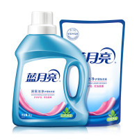 蓝月亮洁净洗衣组合:1kg瓶+500g袋(自然清香)