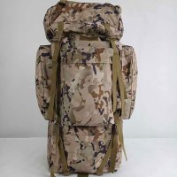 威斯 110升大容量多功能 迷彩背囊水墨纹冬