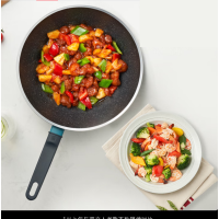 双立人不粘深煎锅24cm煎锅