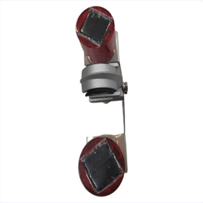 鼎鑫实业DXSY-021 双头太阳能警示灯 标志灯 (计价单位:盏) 红色