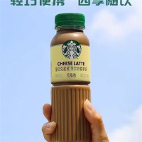 星巴克 芝士奶香拿铁咖啡饮料270ml×15瓶装