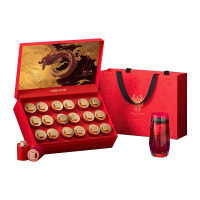 杞里香(QiLiXiang) 大果黑枸杞-礼遇龙腾红色礼盒(18罐)300g