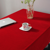 苏宁 万莱云特 定制加厚金丝绒会议长形桌布活动展会桌布 尺寸:360*320cm