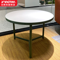 中泰(jongtay)小圆桌茶几客厅沙发边几北欧边桌阳台小桌子咖啡桌 J-OKE-Q06