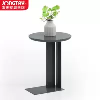 中泰(jongtay)沙发边几烟办公室小茶几轻奢现代高档方形0.42米 J-HSS-Q04