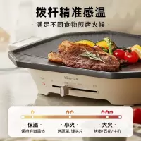 小熊(Bear)家用电烤炉多功能电烤肉锅架户外电烧烤炉 电烤盘DKL-E12Y2