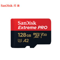 闪迪(SanDisk)128GB TF(MicroSD)内存卡 1个