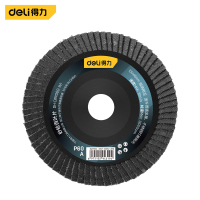 得力(deli) 砂轮百叶片75mm60目塑盖红砂 DH-HBY060-W1 (10片装) 单位/盒