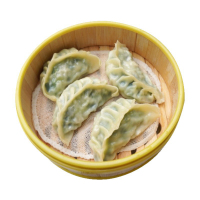 粤味婆(YUE WEI PO) 韭菜饺子500g/包[12个*43克 起订3包]