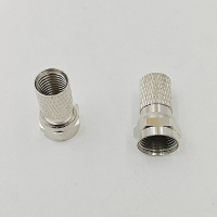 助旺 有线电视线TV公头免焊式RF头 ZW-TVJ10G 1个