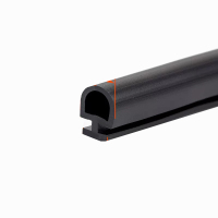 一期窗户密封条D50(TPE)50平底D50黑色10米 1件