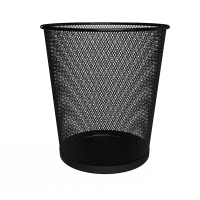 丝路众成 金属垃圾篓 30*34cm*24cm 大号 个