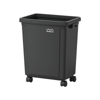 臻远 ZY5090124垃圾桶 压框+万向轮 20L