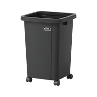 臻远 ZY5090125垃圾桶 压框+万向轮 30L