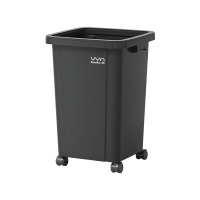 臻远 ZY5090126垃圾桶 压框+万向轮 50L