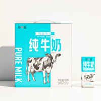 简爱纯牛奶200ml*12盒