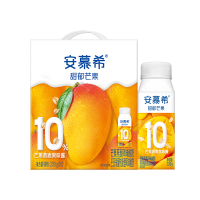 [10月生产]伊利安慕希芒果燕麦风味酸牛奶200g*10盒/箱礼盒装