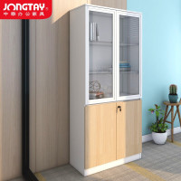 中泰(jongtay)办公家具文件柜 木质高柜办公室书籍柜 简约现代资料柜背景柜子 J-FBWAX80