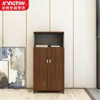 中泰(jongtay)文件柜办公室边柜新中式客厅玄关隔断柜门厅置物架靠墙储物厅柜 J-JFBN119