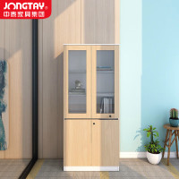 中泰(jongtay)文件柜木质档案柜办公室资料柜带锁储物柜 J-FBWMX80