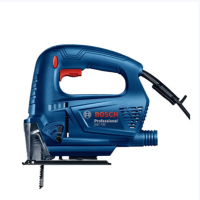 博世(BOSCH) 曲线锯电动工具 型号[GST700+木金铝锯条]。