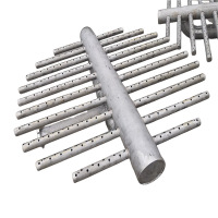 中锐智采 蓝帕分布管冷却塔HID-400配件 材质:PE,耐温度100℃,8支/套 厚:7mm,长度:2500 DN80