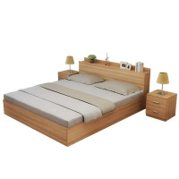 中泰(jongtay)板木床现代简约公寓宿舍1.8米双人床 J-JBDZ08