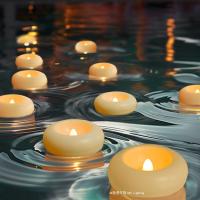 漂浮蜡烛灯