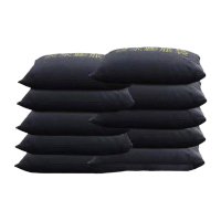 鸣固 吸水自膨胀防汛沙袋40*60cm(10条装)防洪抗洪沙袋地下室电梯井挡水防积水防内涝帆布款