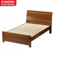 中泰(jongtay)1.35米实木床简约宿舍接待床 J-CDZ99