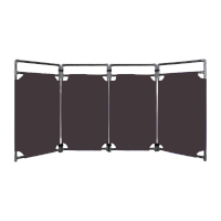 鸣固 维修围栏 970*900*4折,灰并送连接绳