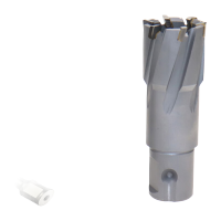 鸣固 合金磁力钻 钢板打孔 空心钻 取芯钻头34*35mm 