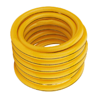 鸣固 ZJ4391PVC防爆软管洗车水枪浇花橡胶塑料水管花园纤维包纱网纹蛇皮管  10米