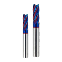 鸣固 钨钢铣刀 HRC65度 四刃 10*10D*75*4FKW0484