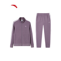 安踏男女款针织运动套装 女款