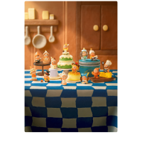 泡泡玛特(POP MART)星星人系列 美味时刻手办整端